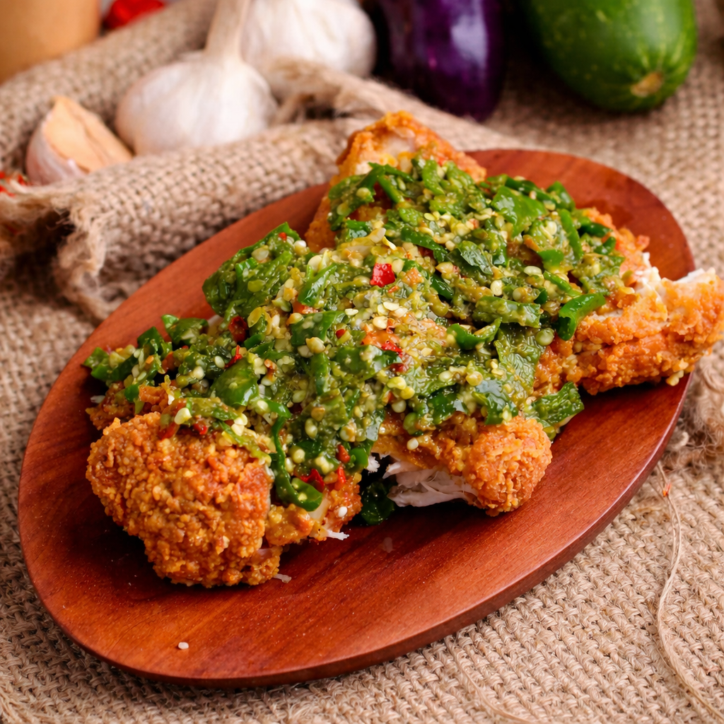 Ayam Geprek Cabe Ijo